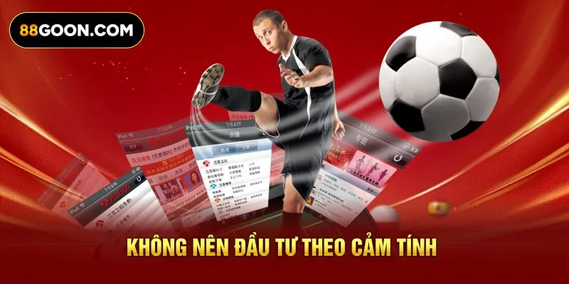 Không nên đầu tư theo cảm tính